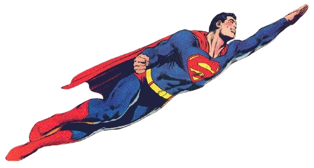 Superman Flying
